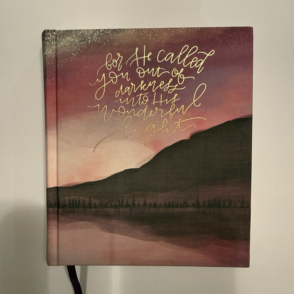 Hosanna Revival ESV Journaling Bible Zion Mountain Scape Cloth Hardcover New